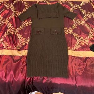 Derek Heart Brown Sweater Dress